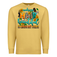 Antique Gold making hair beautiful is kinda my thing Premium Sweatshirt - AdoDesignShop