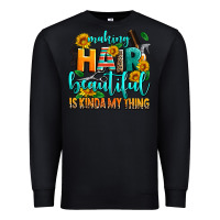 Black making hair beautiful is kinda my thing Premium Sweatshirt - AdoDesignShop