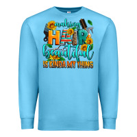Ocean Blue making hair beautiful is kinda my thing Premium Sweatshirt - AdoDesignShop