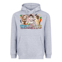 Heather Grey east hustler Heavyweight Hoodie - RacoonDesign