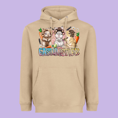 East Hustler Heavyweight Hoodie Designed By Racoondesign