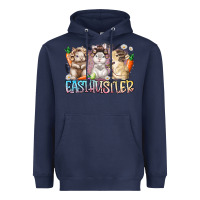 Navy east hustler Heavyweight Hoodie - RacoonDesign