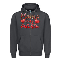 Smoke mama is my valentine Zipper Hoodie - RanaPortraitStore