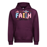 Mauve Wine faith ephesians 2 8 Urban Hoodie - MaliasSmallBusiness