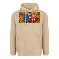 Mushroom usa sunflowers license plate Heavyweight Hoodie - HRA Design Shop