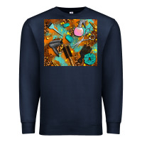 Navy hair tech Premium Sweatshirt - AdoDesignShop