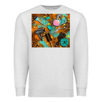 Oatmeal Heather hair tech Premium Sweatshirt - AdoDesignShop