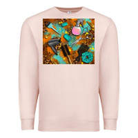 Pale Pink hair tech Premium Sweatshirt - AdoDesignShop