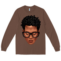 Chestnut black man portrait Long Sleeve Tee - texasbilliewilder