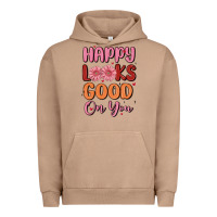 Pigment Burro happy looks good on you Urban Hoodie - MaliasSmallBusiness