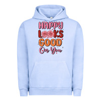 Pigment Grape Ice happy looks good on you Urban Hoodie - MaliasSmallBusiness