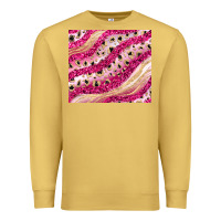 Antique Gold pink glitter Premium Sweatshirt - JahusDesignShop