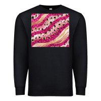Black pink glitter Premium Sweatshirt - JahusDesignShop