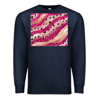 Navy pink glitter Premium Sweatshirt - JahusDesignShop