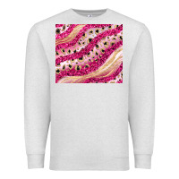 Oatmeal Heather pink glitter Premium Sweatshirt - JahusDesignShop