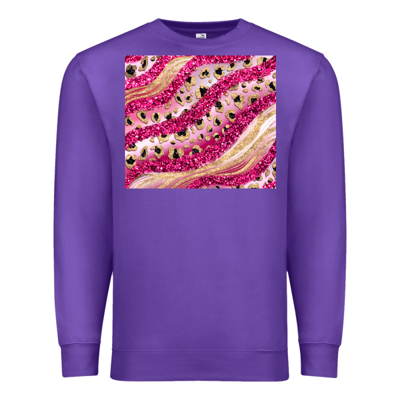 Pink Glitter Premium Sweatshirt by JahusDesignShop | Teevron
