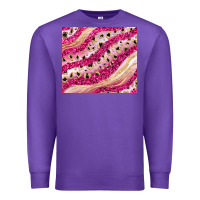 Purple pink glitter Premium Sweatshirt - JahusDesignShop