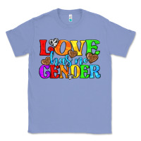 Colony Blue love has no gender pride lgbtq Classic Tee - texasbilliewilder