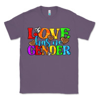 Lavender love has no gender pride lgbtq Classic Tee - texasbilliewilder