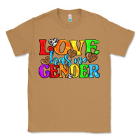 Toasted Coconut love has no gender pride lgbtq Classic Tee - texasbilliewilder