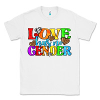 White love has no gender pride lgbtq Classic Tee - texasbilliewilder
