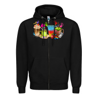 Black art teacher coffee cups Zipper Hoodie - texasbilliewilder