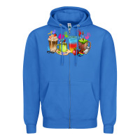 True Royal art teacher coffee cups Zipper Hoodie - texasbilliewilder