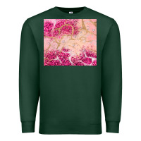Sports Green pink glitter Premium Sweatshirt - JahusDesignShop