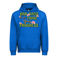 Cobalt mental health uplifting quote Urban Hoodie - MaliasSmallBusiness