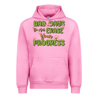 Fuchsia Pink mental health uplifting quote Urban Hoodie - MaliasSmallBusiness