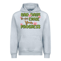 Heather Grey mental health uplifting quote Urban Hoodie - MaliasSmallBusiness
