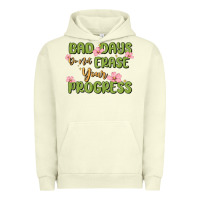 Pigment Pistachio mental health uplifting quote Urban Hoodie - MaliasSmallBusiness