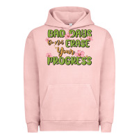 Pigment Salmon mental health uplifting quote Urban Hoodie - MaliasSmallBusiness