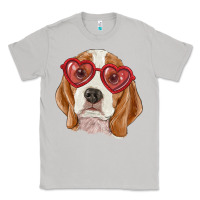 Moon Dust Beagle with love glasses Classic Tee - RanaPortraitStore