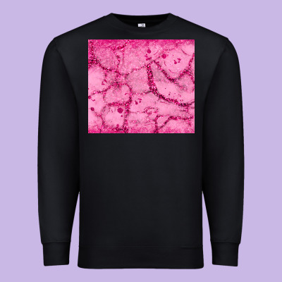 Pink Glitter Premium Sweatshirt Designed By Jahusdesignshop