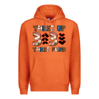 Carrot three up three down Premium Hoodie - AdoDesignShop