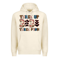Tofu three up three down Premium Hoodie - AdoDesignShop