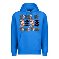 True Royal three up three down Premium Hoodie - AdoDesignShop