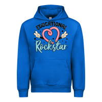 Cobalt educational rockstar Urban Hoodie - MaliasSmallBusiness