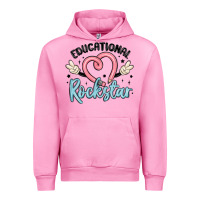 Fuchsia Pink educational rockstar Urban Hoodie - MaliasSmallBusiness