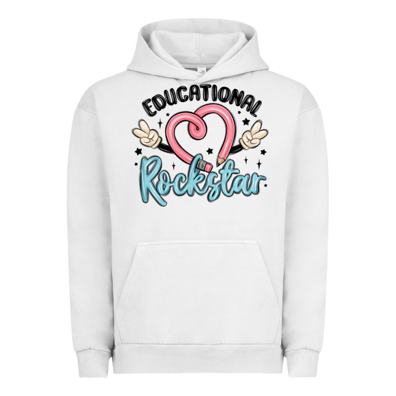 Educational Rockstar Urban Hoodie by MaliasSmallBusiness | Teevron
