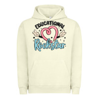 Pigment Pistachio educational rockstar Urban Hoodie - MaliasSmallBusiness