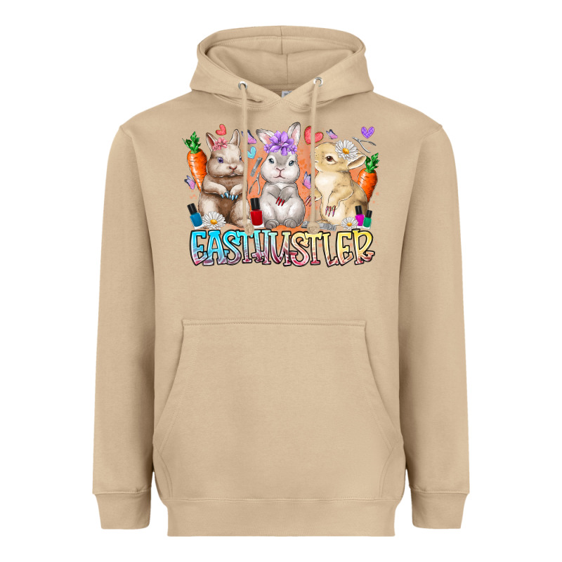 East Nail Hustler Heavyweight Hoodie by RacoonDesign | Teevron