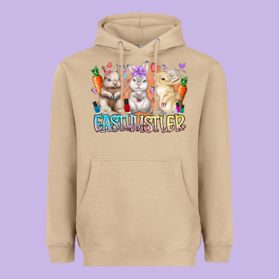 East Nail Hustler Heavyweight Hoodie Designed By Racoondesign