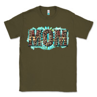 Army Green aztec mom Classic Tee - Zillion Design Studio