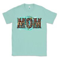 Seafoam aztec mom Classic Tee - Zillion Design Studio
