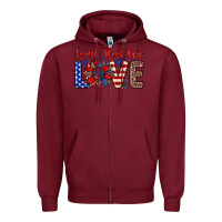 Burgundy land that we love Zipper Hoodie - Zillion Design Studio