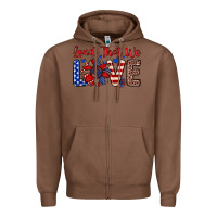 Chestnut land that we love Zipper Hoodie - Zillion Design Studio