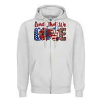 Dove Grey land that we love Zipper Hoodie - Zillion Design Studio