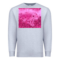 Heather Grey pink glitter Premium Sweatshirt - JahusDesignShop